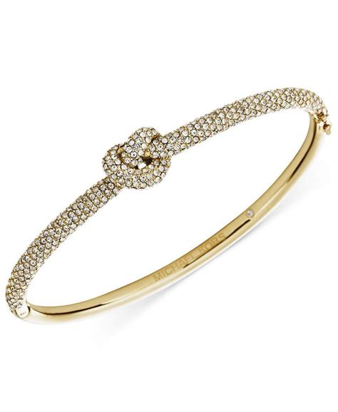 michael kors clear knot bangle bracelet|Michael Kors bracelet outlet.